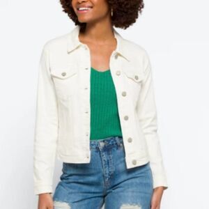 Prosperity Jolene Stretch Colored Denim Jacket NAVY XL Stitch Fix‎ NWT